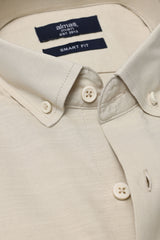 SIGNATURE OXFORD SMART SHIRT-BEIGE