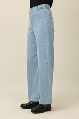 OPENFALL DENIM BOTTOM-LT/BLUE
