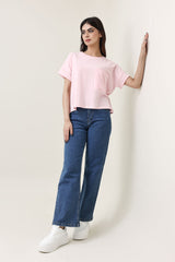 SOFT EDGE TOP-PINK