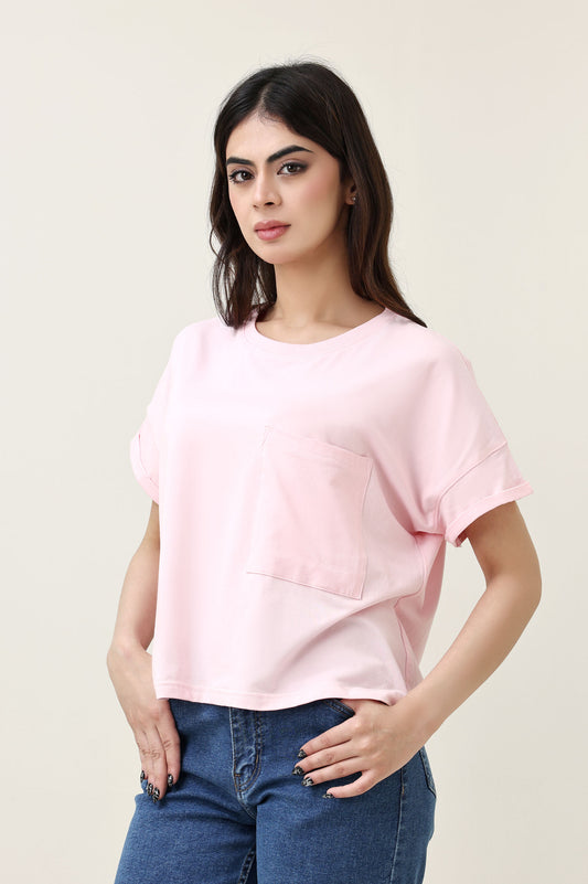 SOFT EDGE TOP-PINK