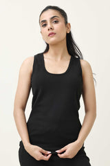 RIBCORE TANK-BLACK