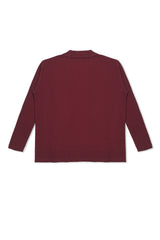 STYLISH BLEND CO-ORD-BURGUNDY