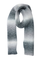 SOFT BLEND KNIT SCARF-GREY