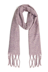SHADOW WOOLEN SCARF-DUST/PINK