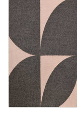 ARC WEAVE SCARF-GREY