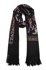 COMFORT PREMIUM SCARF-BLACK