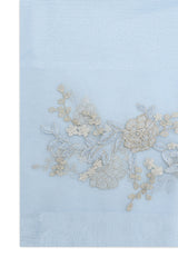 FLORAL LACE DRAPE-SKY-BLU