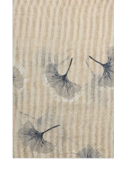SAND BLOOM LIGHT SCARF-BEIGE
