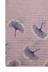 SAND BLOOM LIGHT SCARF-TAUPE
