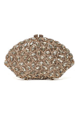 MONARCHA JEWEL CASCADE CLUTCH-GOLD