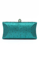 MIDNIGHT SPARK CLUTCH-GREEN