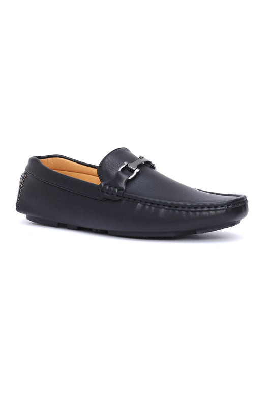 BUCKLED LOAFERS-BLACK