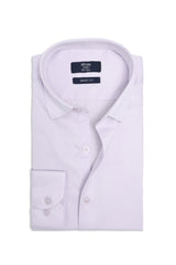 MICRO PATTERN OFFICE SHIRT-LT-PURPLE