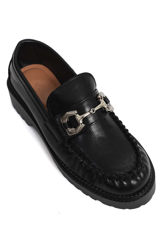 ROYAL GRAIN LOAFER-BLACK