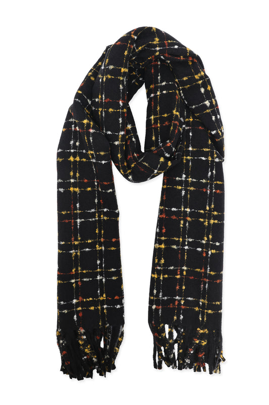 SEASONAL TRAIL SCARF-BLACK