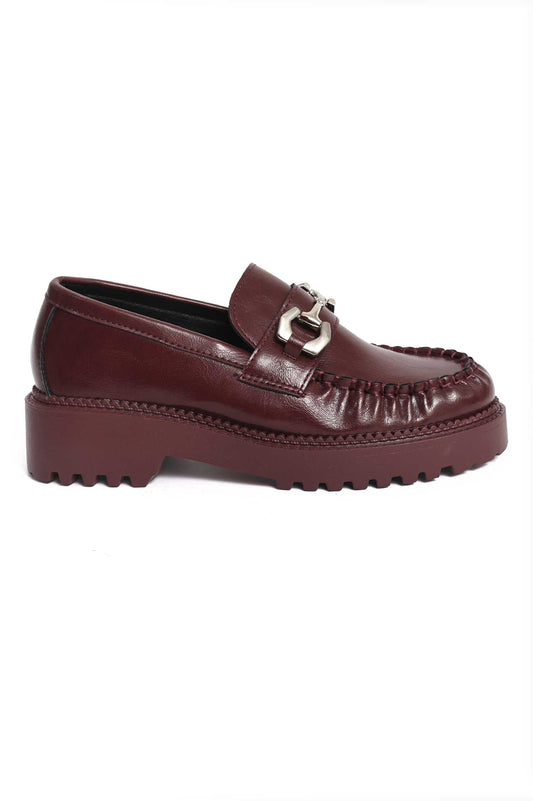 ROYAL GRAIN LOAFER-BURGUNDY