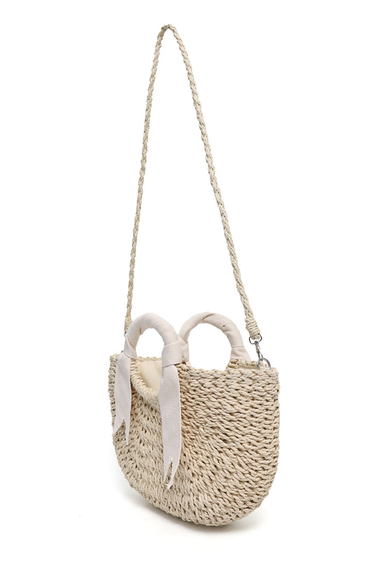 SOLARA SHOULDER BAG-BEIGE
