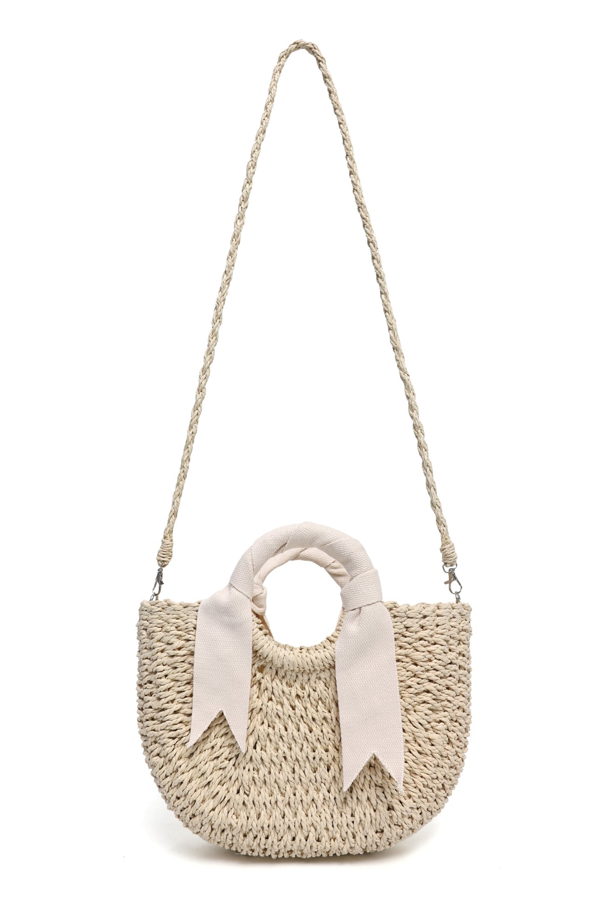 SOLARA SHOULDER BAG-BEIGE
