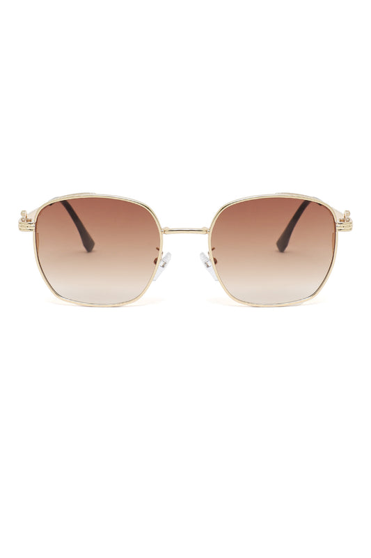 SOLINAR FLATTOP GLASSES-BROWN