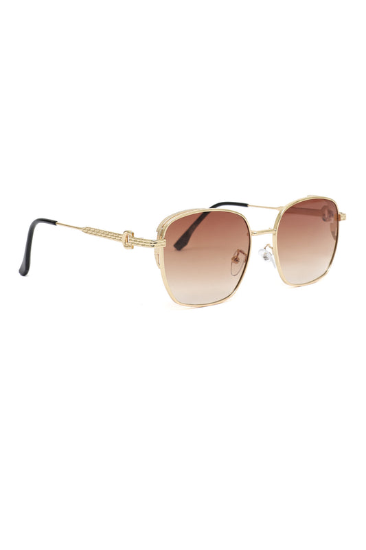 SOLINAR FLATTOP GLASSES-BROWN