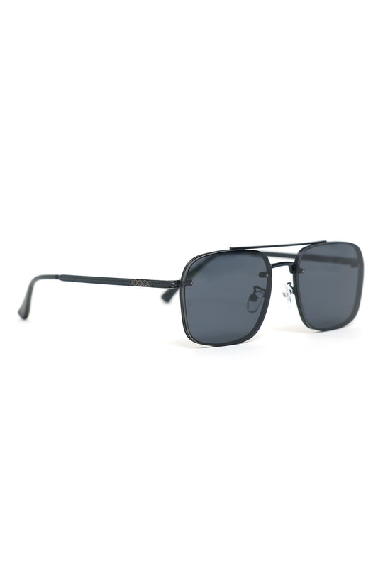 ROUND AVIATORS-BLACK