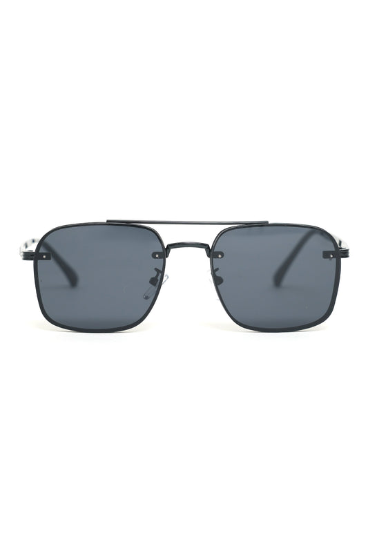 ROUND AVIATORS-BLACK