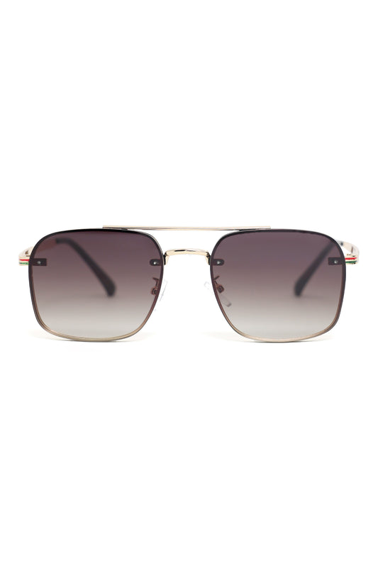 ROUND AVIATORS-BROWN