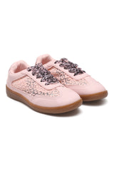 WILD LACE SNEAKERS-PINK