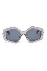 ANGULAR DESIGN PREMIUM SUNGLASSES-GREY
