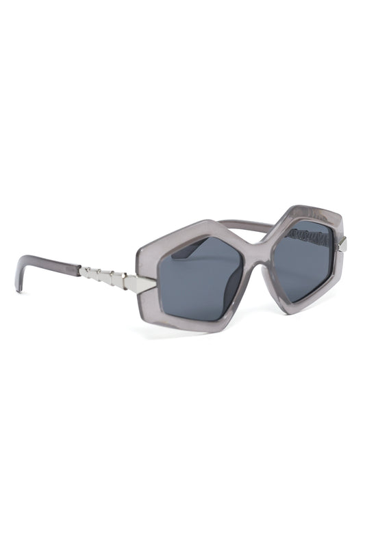 ANGULAR DESIGN PREMIUM SUNGLASSES-GREY