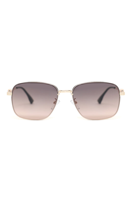 VOYAGE SUNGLASSES-BROWN