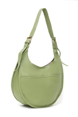 LEATHER BAG-GREEN