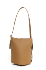 LEATHER BAG-BROWN