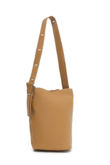 LEATHER BAG-BROWN