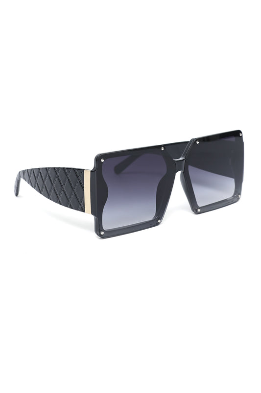 STATEMENT FASHION SUNGLASSES-BLACK