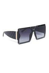 STATEMENT FASHION SUNGLASSES-BLACK