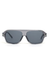 RECTANGULAR SUNGLASSES-BLACK