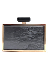 RESIN CLUTCH-BLACK