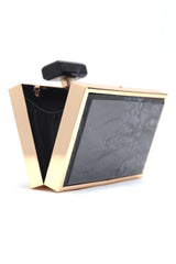 RESIN CLUTCH-BLACK