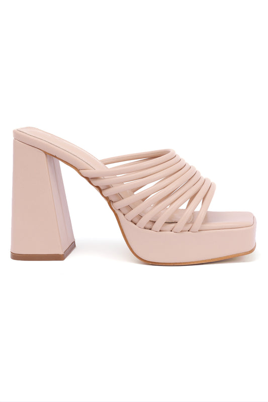 STRAP HEAVEN PLATFORM HEELS-BEIGE