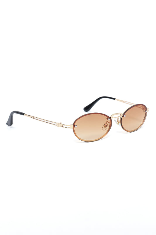 VINTAGE INSPIRED SUNGLASSES-BROWN