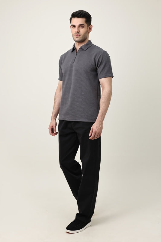SMART FALL CASUAL BOTTOM-BLACK