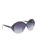 BUTTERFLY FRAME FASHION SUNGLASSES-BLACK