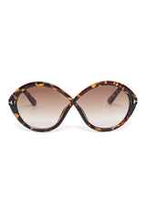 BUTTERFLY FRAME FASHION SUNGLASSES-LEOPARD
