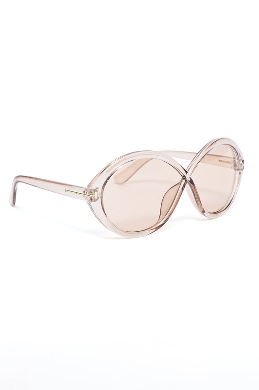 BUTTERFLY FRAME FASHION SUNGLASSES-PINK