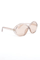 BUTTERFLY FRAME FASHION SUNGLASSES-PINK