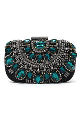 ROYAL CONSTELLATION JEWEL CLUTCH-GREEN