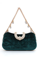 CLUTCH BAG-GREEN
