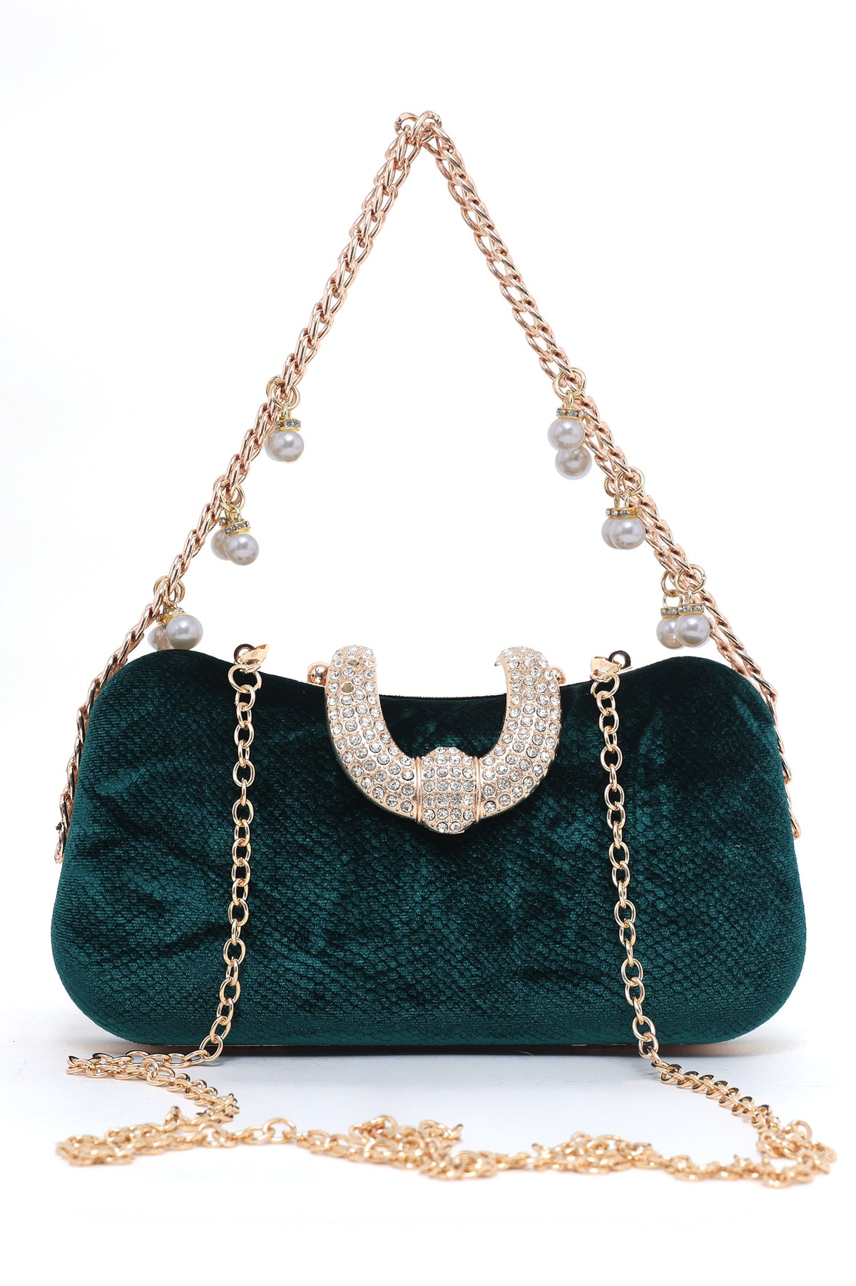 CLUTCH BAG-GREEN