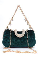 CLUTCH BAG-GREEN